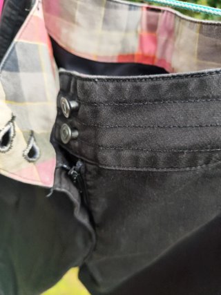 Pantalón cargo Quechua negro Talla 40