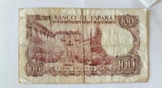 Lote 4 Billetes 100 Pesetas Españolas