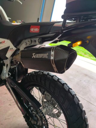 Rieju Tango 125 Enduro Negra/Blanca