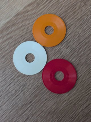 Lote de 3 Minidiscos para Muñeca Rosaura de Jesmar