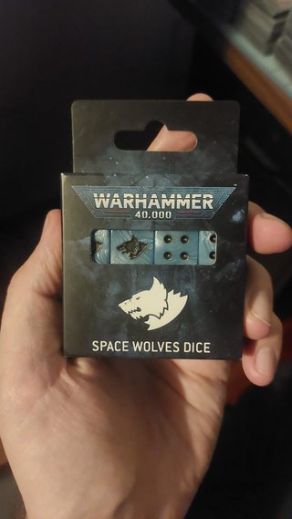 Warhammer 40,000 Space Wolves Dice