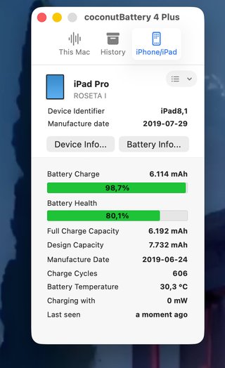 iPad Pro 11 2018 64GB Argento
