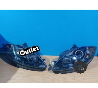 VE FAROS SEAT LEON ALTEA TOLEDO 04-09 LUZ DIURNA LED FONDO N