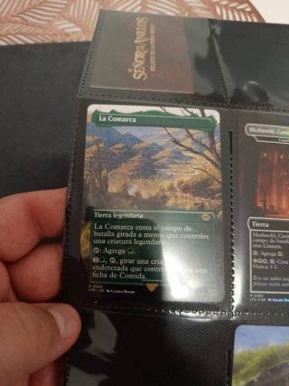 Cartas Arte Completo El Señor de los Anillos MTG