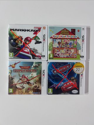 Lote juegos Nintendo 3DS