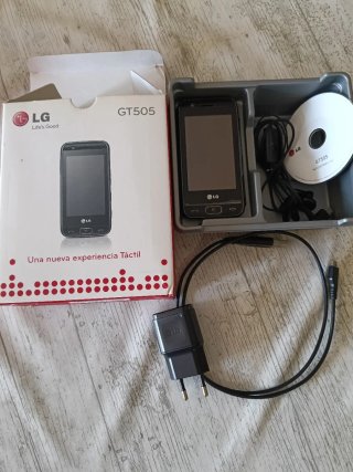 LG GT505 Teléfono Móvil Negro