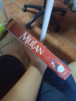 VHS Mulan - Disney Clásicos Español