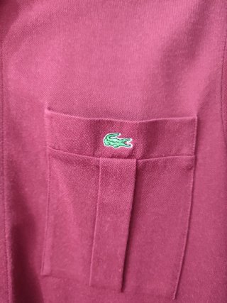 Camisa Lacoste Vintage Roja Talla L
