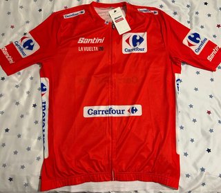 Maillot Santini La Vuelta 26 Rojo