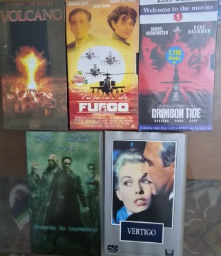 Lote 21 VHS: V.O. y Películas Varias