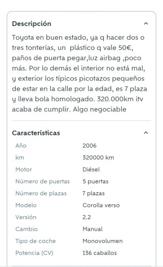 Toyota Corolla verso  Corolla  2005
