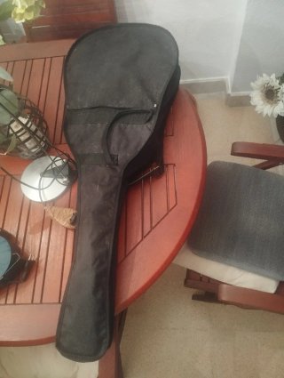 Guitarra Clásica Azul