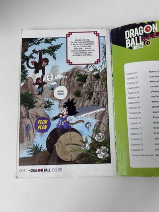 Manga Dragon Ball Saga Origen - Tomo 1 COLOR