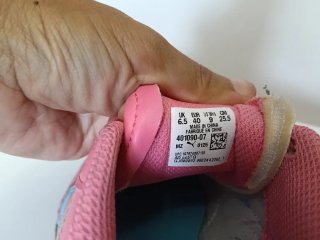 Puma mujer rosa y turquesa