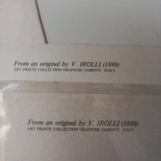 Coppia Cartoline auguri disegnate da Irolli