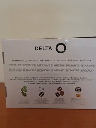 Cafetera Delta Qool Mini Amarilla Nueva