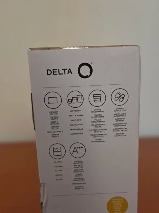 Cafetera Delta Qool Mini Amarilla Nueva