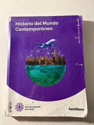 Libro Historia del Mundo Contemporáneo 1 Bach
