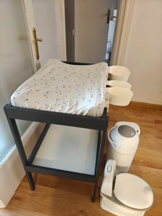 Cambiador bebé y orinal entrenador