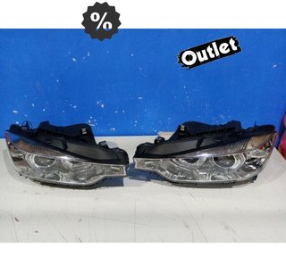 VE FAROS BMW F30 F31 LCI 15-18 LUZ DIURNA LED DRL CROMADOS R