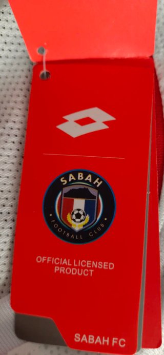 Camiseta Oficial Sabah FC Malasia Lotto Blanca