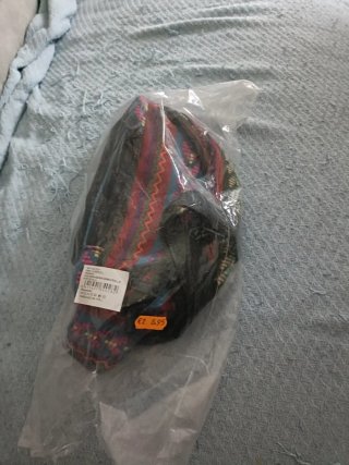 Riñonera étnica multicolor