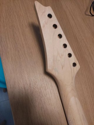 Mástil guitarra 24 trastes