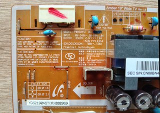 Placa Alimentación TV - Samsung BN44-00231A