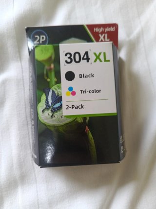 Pack 2 Cartuchos compatibles HP 304 XL negro,color