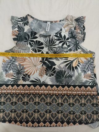 Blusa donna  fantasia floreale.