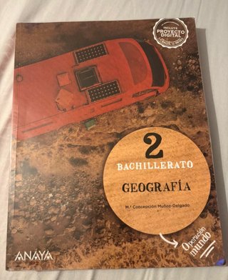 Geografía 2°Bachillerato