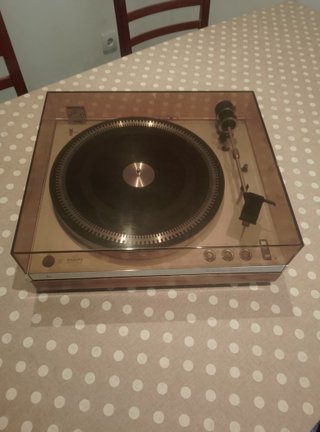 Giradiscos Philips GA 312 Argento e Nero