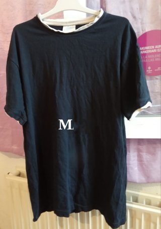 Camisetas azules manga corta hombre talla M
