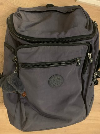 Mochila Kipling azul grisáceo sin estrenar