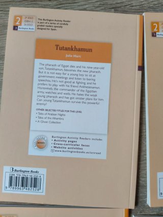 Libros lectura Inglés 2ESO