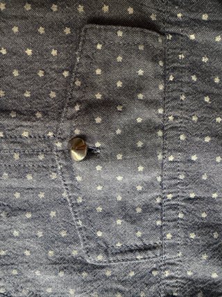 Camisa Pepita Pérez azul con lunares