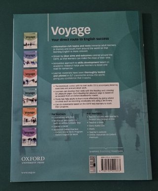 Voyage B1+. Coursebook y Workbook (Oxford)