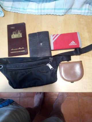 Cartera monedero riñonera Adidas