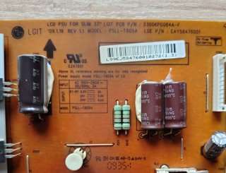 Placa Alimentación TV - LG EAY58476001 37SL8000