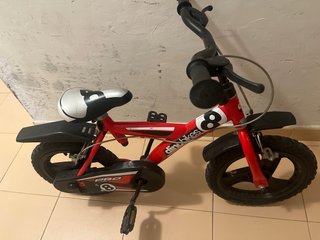 Bicicleta infantile rossa 14