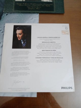 3 LP Jose Carreras Doble - Montserrat Caballé