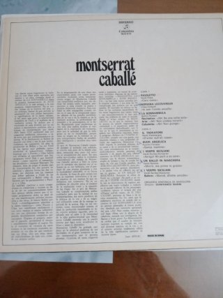 3 LP Jose Carreras Doble - Montserrat Caballé