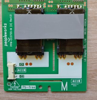 Placa Inversora Master CCFL TV - LG 6632L-0592A