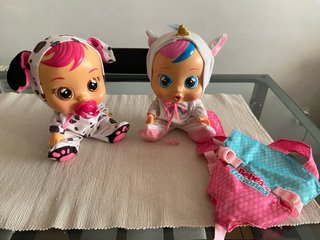 Bebés Llorones con accesorios