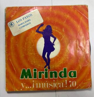 Vinilo Single Mirinda y... ¡música! 70