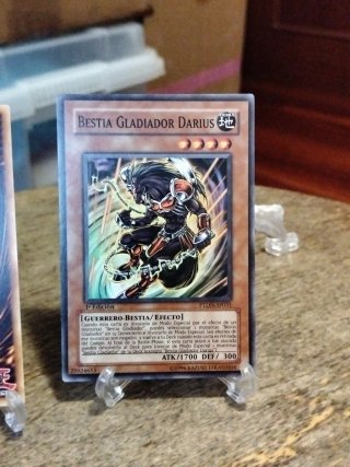 Set di Carte Yu-Gi-Oh! Bestia Gladiatore Darius 2 Carte