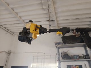 Desbrozadora gasolina con cadena