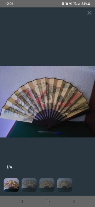 2 ventagli cinesi decorativi