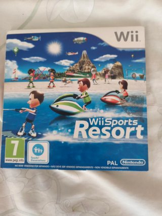 Consola Nintendo Wii Negra+ 6 Juegos Familiares