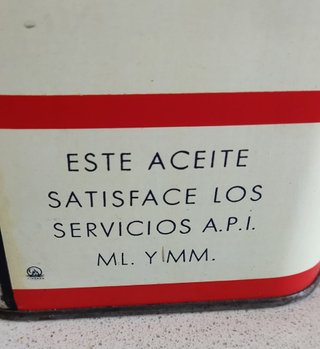 Lata Repsol Motor Oil MP Antigua
